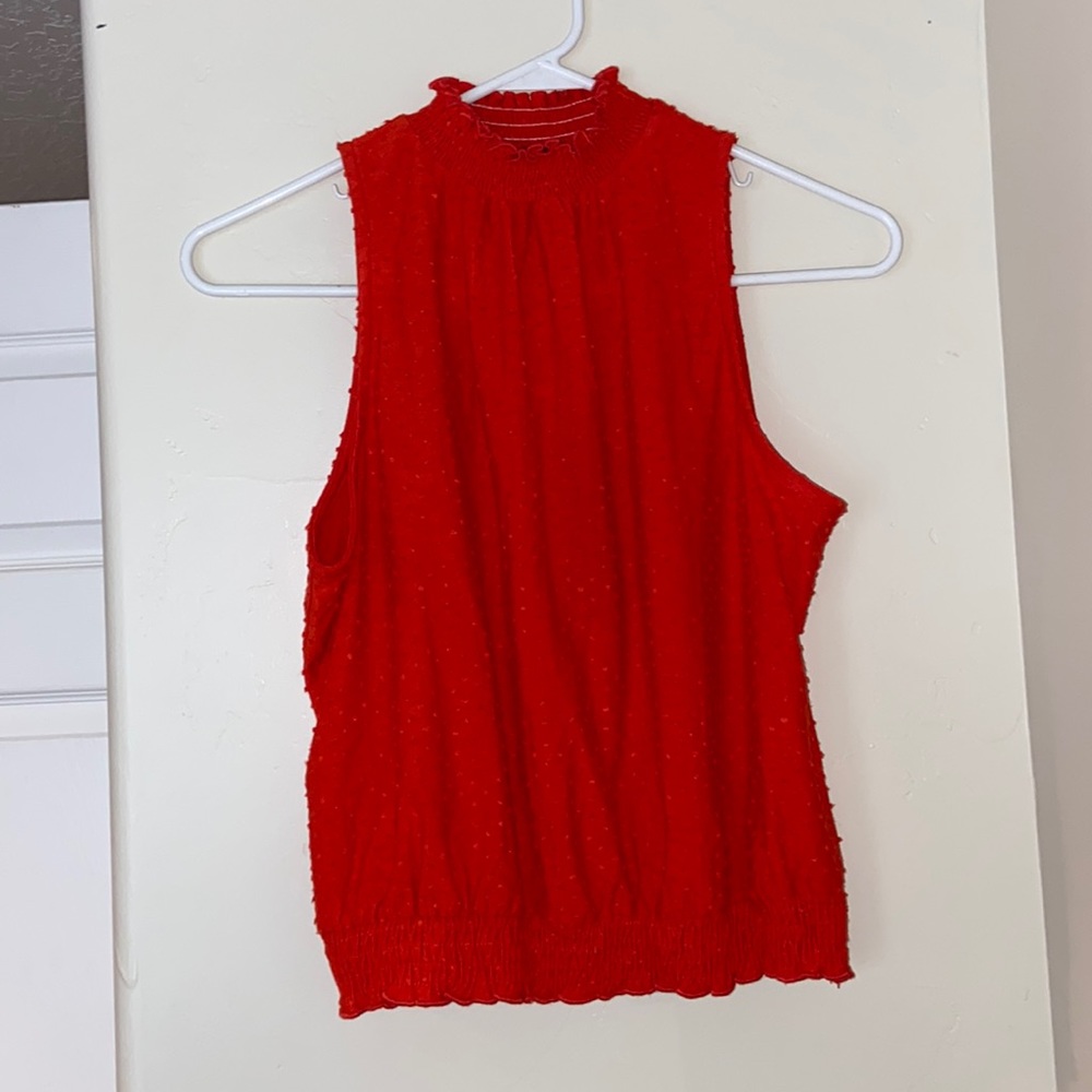 Beautiful red shirt!